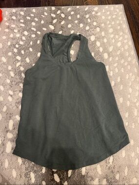 lululemon athletica Racerback Tank Top - Slate Green